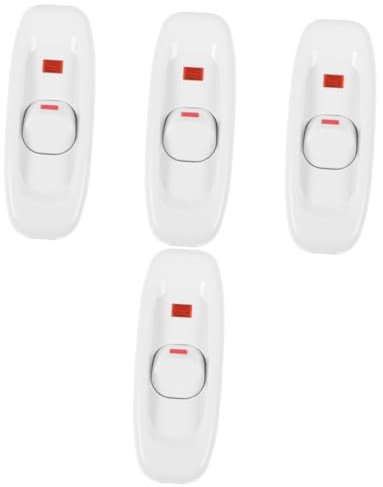 HOMSFOU 4 Pièces De Commutation Lampe De Table Petit Lampe De Chevet De Table De Chevet Pour