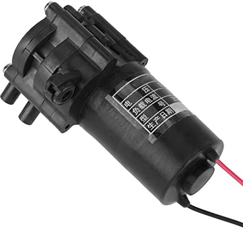 Pompe à Eau 12 V, Pompe à Eau pour Camping-Car ZC-A250, Mini Pompe à Eau à Engrenage CC Auto-amorçante Résistante à la Corrosion