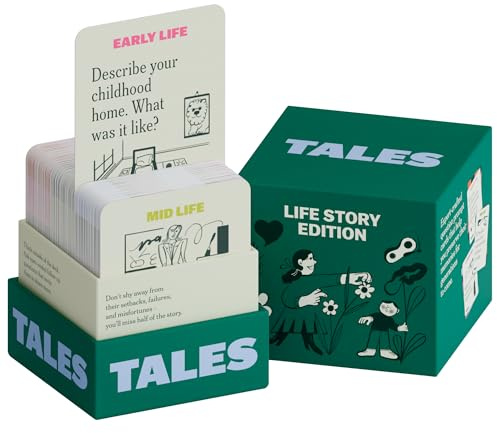 TALES Life Story Interview Card Game for All Ages 24+