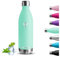 Borraccia- 1 litro- Borraccia Termica, Senza BPA, Borraccia Acciaio Inox, Senza Perdite, Borracce Termiche, Acciaio Inossidabile 18/8, Borracce per Fitness, Viaggio, Corsa, Escursionismo, Campeggio