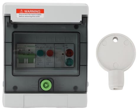 Scatola di Distribuzione a Prova di Acqua, Scatola 'interruttore a Circuito a 400 V con ABS, PCV, PA66 IP65 per Indicazione Elettrica di Telecomunicazione, Adatto per Torni a