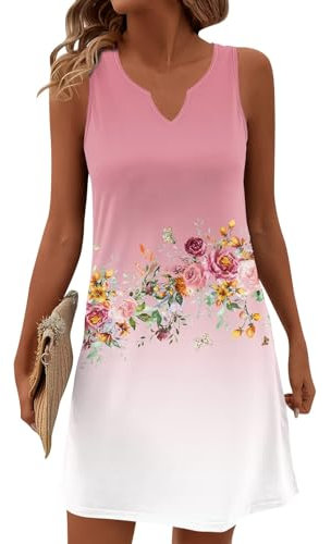Générique Robe Manche Longue Femme Et Ventes Flash du Jour, Mariage Vêtements Costume Glamour Plage Soiree Robe Rose Poudré Grossesse Plissee Tenue Invitée Maxi Moulante Mi Longue M