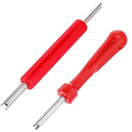 WJIAAA 2 Pcs Tyre Valve Removal Tool,Car Head Valve Core Repair Tools for Car Truck Tyre Repair Stem Core Remover Tool