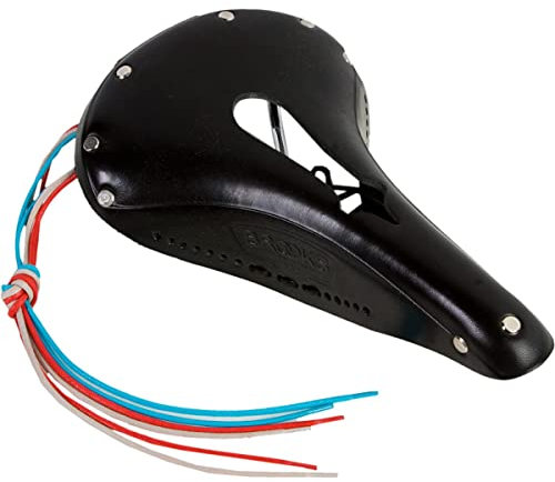 Brooks B17 Narrow Imperial Fahrradsattel, schwarz, M