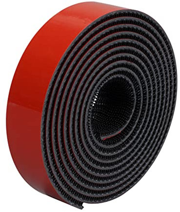 3M Dual Lock - Chiusura richiudibile, 1 in x 45 yd 0.22 in (5.6 mm), Nero, 1