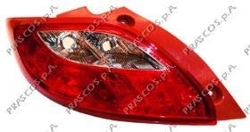 Prasco Heckleuchte MZ3094154 links | Kompatibel mit: MAZDA 2