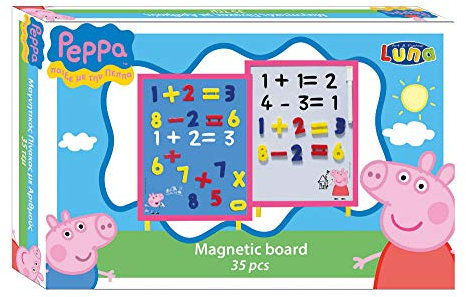 Peppa Pig Magnet.Board Numbers Peppa