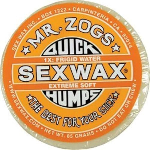 Quick Humps 1x Yellow - Extreme Soft - Single Bar Surf Wax by Sex Wax