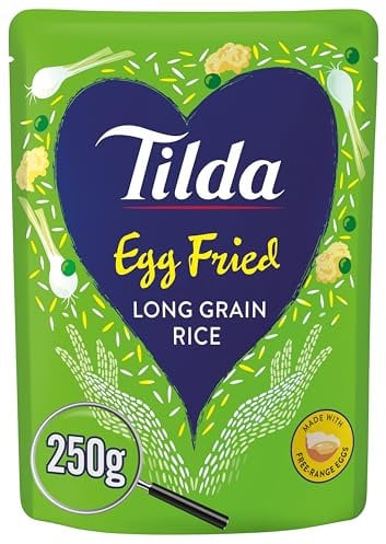 Tilda Microwave Egg Fried Rice, 250g