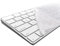 kwmobile Silikon Tastaturschutz für Apple Magic Keyboard - QWERTY US Keyboard Cover Abdeckung - Transparent