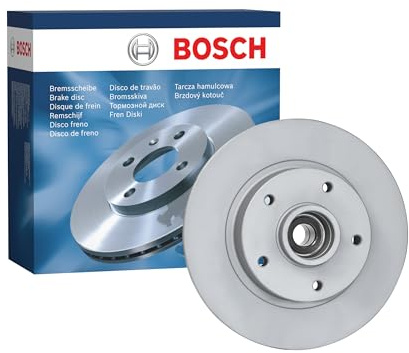 Bosch BD2226 Brake Disc - 260 mm Solid Discs - Rear Axle - ECE-R90 Certified - Long Service Life, Advanced Corrosion Protection - 1 Single Disc