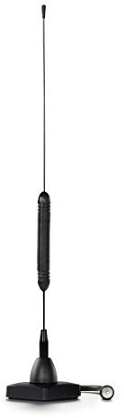 Hama DVB-T/DVB-T2 Stabantenne für TV/Radio (passive Antenne für digitalen DVB-T/T2 und DAB/DAB+ Empfang, Performance 15)