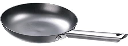 Schulte-Ufer 1450-20 i Bratpfanne Iron-Star | Eisenpfanne | unbeschichtet | 20 cm | ca. 0,90 l, Silber