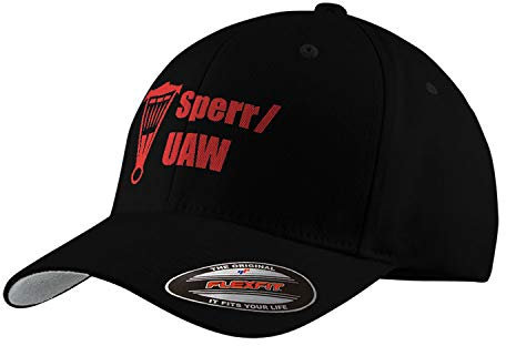 Copytec Kappe Sperr-UAW TYP2 GBK Grenzbrigade Küste Veteran DDR NVA #17580, Farbe:Schwarz, Flexfit Kappe:L/XL