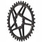 Wolf Tooth Elliptisches Gravel Rennrad Direktmontage ovales Kettenblatt für SRAM Kurbeln (40 Zähne, PowerTrac, MTB)