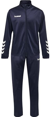 hummel 205876 Herren Ensemble Promo Poly Track Suit, bleu Marine, XL EU