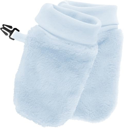 Playshoes Unisex Fleece Fäustling, Kuschelfleece bleu, 0 (ca. 0-1 Jahr)