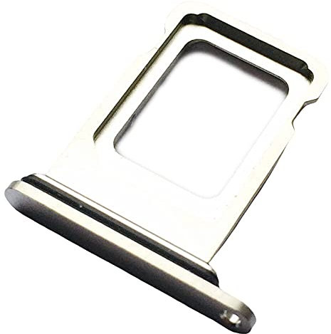 Tiroir Carte SIM pour Apple iPhone 12 Pro (2407), iPhone 12 Pro Max (2411), Remplacement Original, Argenté
