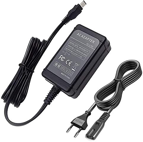 TKDY AC-L100 Netzteil Ladegerät Kit Kompatibel mit Sony Handycam DCR-TRV103 TRV130 TRV150, CCD-TRV108 TRV118 TRV128 Camcorder Ersatz AC-L10A L10B AC-L15A L15B AC-L100A L100B L100C