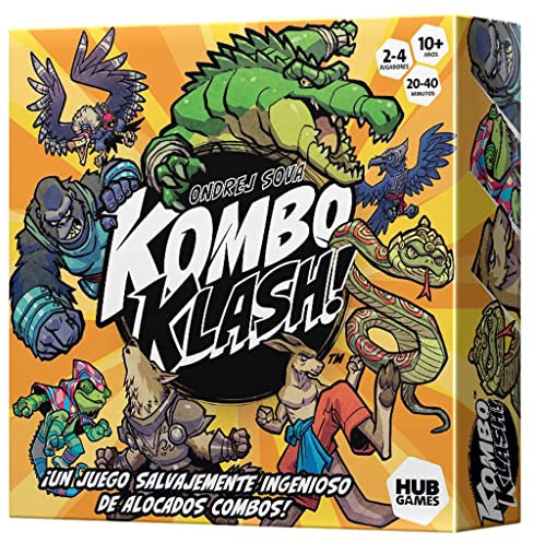 Asmodee - Der kreative Hub Kombo Klash! - Deutsches Kartenspiel