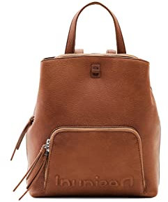 Desigual Damen Back_half BACK HALF LOGO 23 SUMY MI 6000, Brown, Einheitsgröße EU