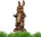 JINGLING Alice Wunderland Ornament, Vintage Alice Wunderland Gartenskulptur, Gartenstatue Aus Kunstharz, Alice-Figur, Hutmacher, Weißes Kaninchen, Grinsekatze Und Raupe