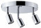 Paulmann 66747 Deckenstrahler Carolina IP44 GU10 230V max. 3x10W dimmbar Chrom dreiflammiges Spotlight