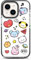 BT21 Merchandise für iPhone 15 Hülle Minini Clear Line TPU Jelly Cover Transparent Slim Bumper Handyhülle 6,1 Zoll