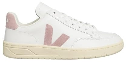 Veja Damen v-12 Sneaker extra White - Babe pink 38 EU