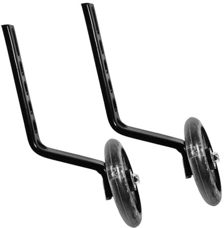 KITANDOVE 1 Paar Verschleißfeste Stützräder Austauschbare Fahrradstützräder Hilfsräder Für Kinderfahrrad rutschfeste Kinderfahrradstützen Stabilisierende Fahrrad-hilfsräder