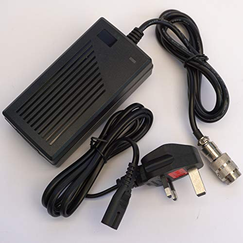 Xsports for Caddymatic, Ben Sayers and Hillman Golf Trolley Battery 3a LEAD ACID Charger with 3-pin connector