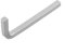Juego de llaves de cabeza cuadrada en forma de L, kit de destornilladores de 4 puntos de 3-10 mm, llave cuadrada de acero al cromo vanadio plateado para apretar tornillos, herramientas manuales