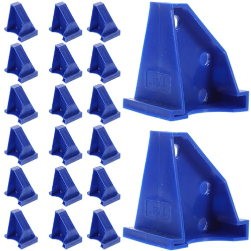 GRIRIW 20pcs Laminate Flooring Spacers Wedges Installation Kit Double-ended Wood Floor Gap Filler Tools for Vinyl Plank and Laminate Floor DIY