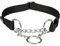 Trixie 202801 Premium Zug-Stopp-Halsband, M–L: 35–50 cm/20 mm, schwarz