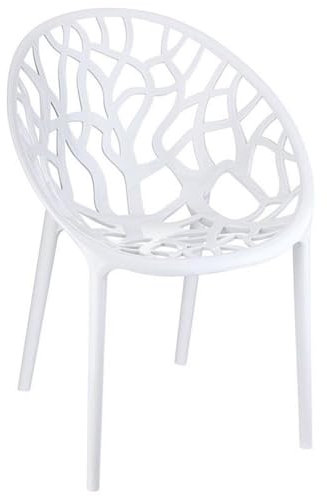 Mediterraneo Mittelmeer-Stuhl 2-teilig Crystal weiß