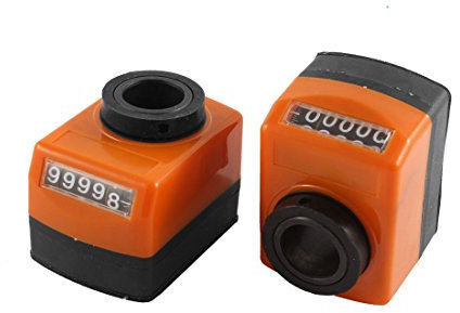 sourcing map 2 Stück Maschine Drehbank Teil 20mm Loch 5 Stellen Digital Stellungsanzeige de