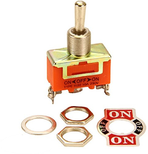 phil trade Kipp Wechsel Schalter ON-Off-ON 12/24 V Volt Kill Switch Auto KFZ Retro