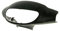Verkleidung Lampenmaske schwarz lackiert für Qingqi (Jinan Qingqi) V-CLIC