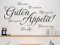 KLEBEHELD® Wandtattoo Guten Appetit Sprachen