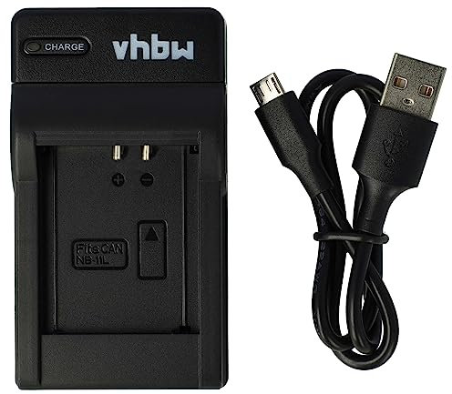 vhbw Chargeur Compatible avec Canon IXUS 185, 190 caméra caméscope Action-cam + témoin de Charge 4,2 V