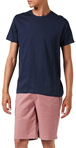 Clique Klassisches Herren-T-Shirt, Blue (Dark Navy), S