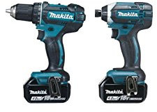 Makita, set di trapano avvitatore DDF482 e avvitatore a percussione DTD152 18 V – DLX2127MJ6