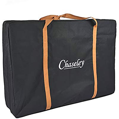 Chaseley Trage-Tasche für flache Lagerung Aufbewahrung 100x72x18 Kleidung Markise Flipchart Kunst A0 Camping Tisch Liege-Stuhl Unterbett Wasser UV-Beständig Robustes Material extra groß Schwarz