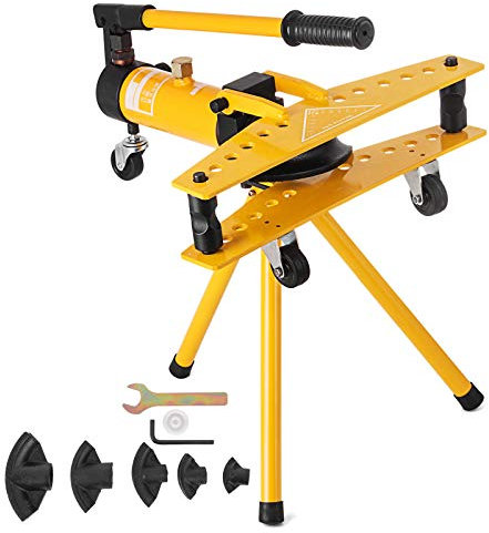 VEVOR Manual Pipe Bender 10T, Tubo Bending Machine SWG-1, Tubo Bender Diametro Esterno Ø13mm - Ø34mm, Macchina Piega i tubi di tutti i materiali in modo sicuro e veloce fino a 90 °