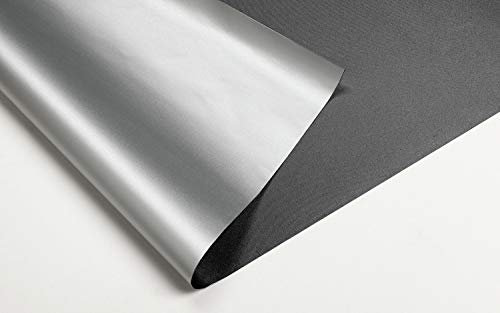 Gardinia Thermo-Sonnenschutz für Dachfenster, Flexibler Sonnenschutz für Auto, Fenster und mehr, Hitzeschutz, Lichtundurchlässig, Energie sparen, Inkl. Klebe-Klettband, 95 x 120 cm, Anthrazit