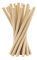Virsus 1000 Cannucce di carta 15/6 Biodegradabili compostabili colore Avana, Cannuccia Senza Tinte per Cocktails, Bibite Fredde e Calde Eco Friendly