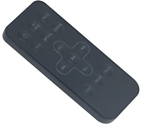 VINABTY 105000784 Sound Bar Replacement Remote Control L32SBIN16 Remote Control Replaced Compatible with LOGIK 105000784 L32SBIN16 L 32 sbin 16 RemoteControl