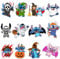 GTOTd Cartoon Fridge Magnet (12 Packs) Cute Monster Gifts Merch Decorations Bumper Decal Metal Flexible Vinyl Magnetic Decor Teens
