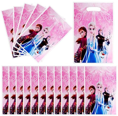 Frozen Kindergeburtstag Tüten,50 Pcs Frozen Party Geschenktüten Kinder,Frozen Geburtstag Partytüten,für Kinder Geburtstag Party Verpacken von Geschenken