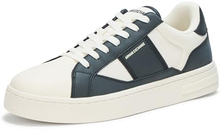 Armani Exchange Male London, Lace up Sneaker, Multicolor, 43